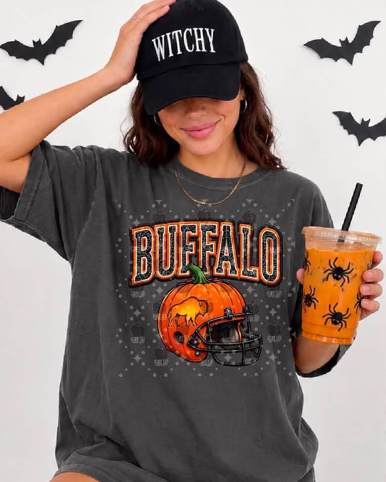 Buffalo Spiderweb Halloween Helmet