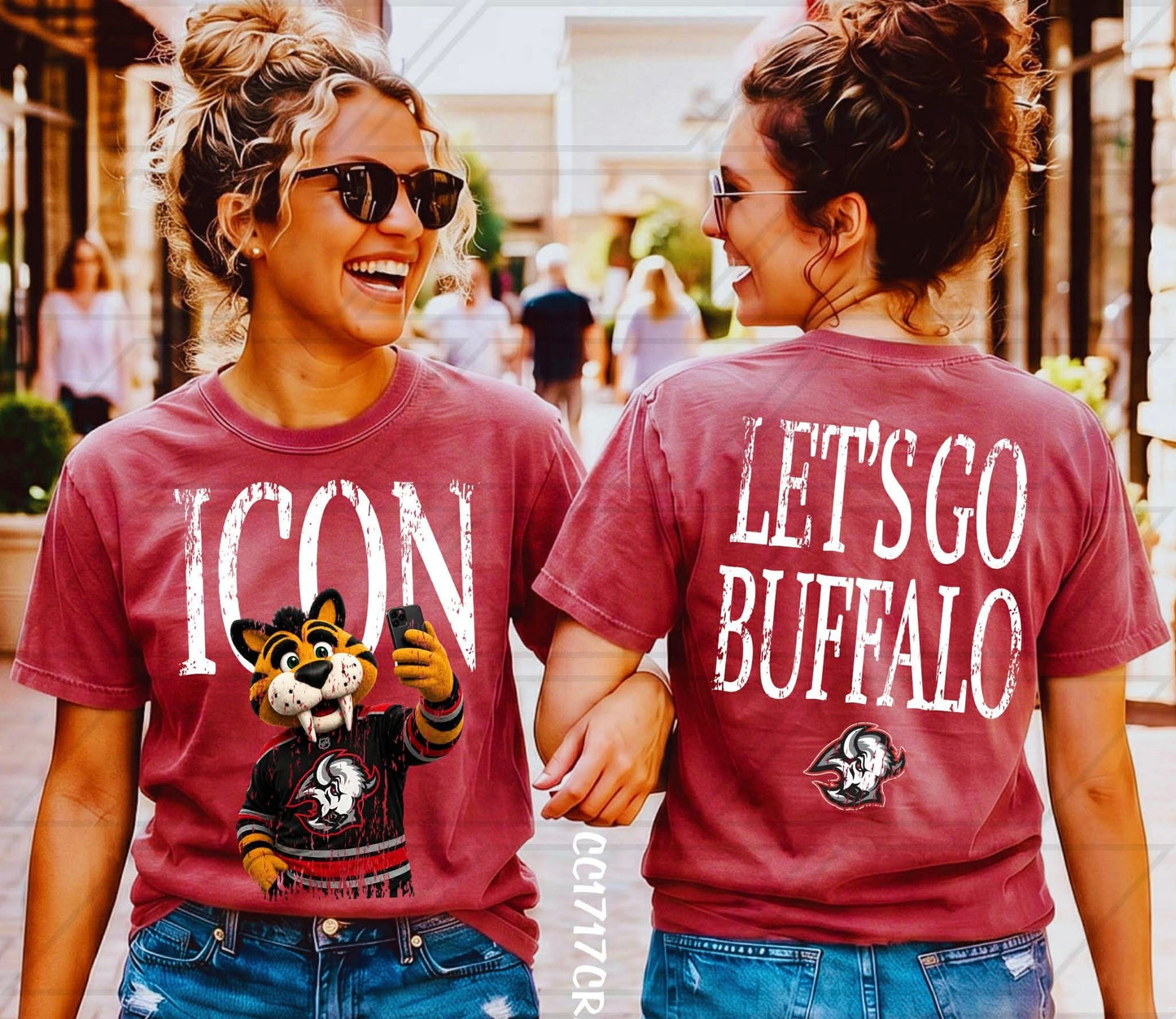 Buffalo Hockey Icon - Goathead