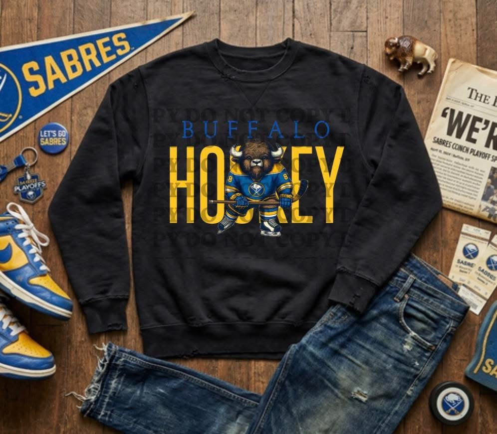 Vintage Buffalo Hockey Billy