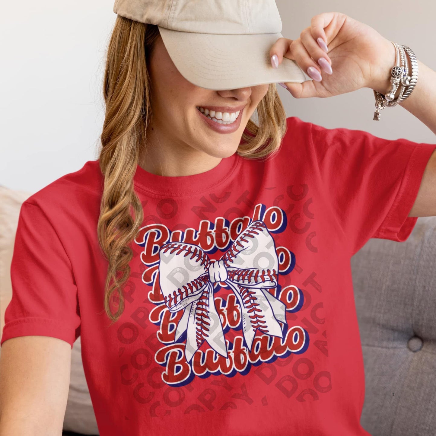 Buffalo Baseball Bow