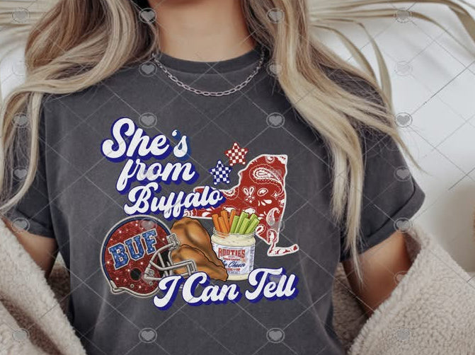 She’s from Buffalo I can Tell