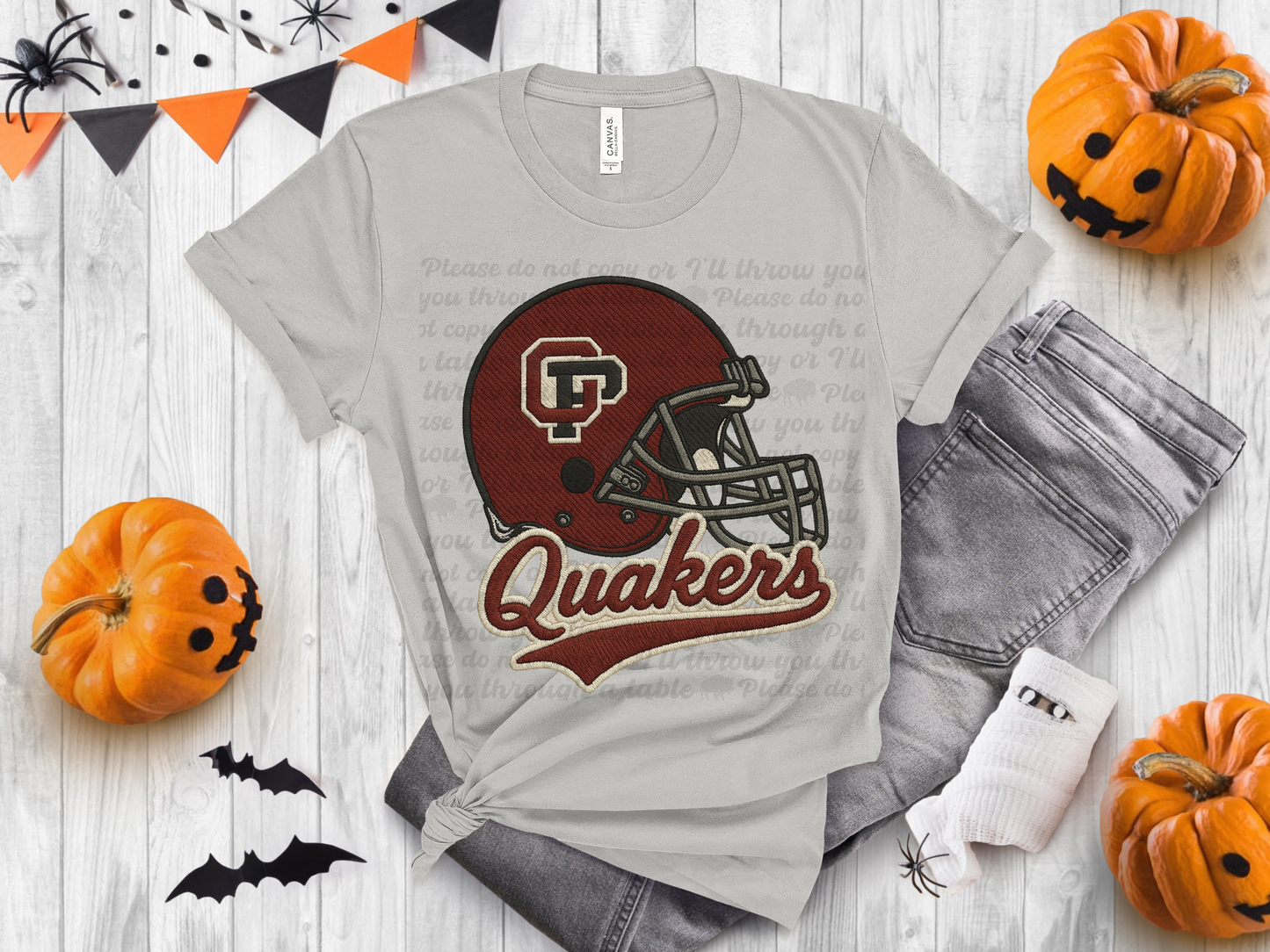 Quakers (Faux Embroidery Look)