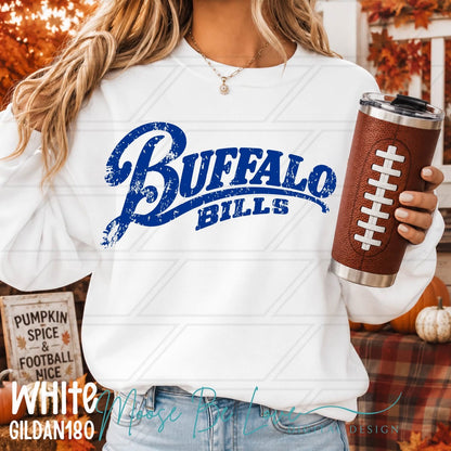 Distressed Buffalo Football
