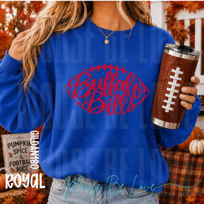 Buffalo Football - typography