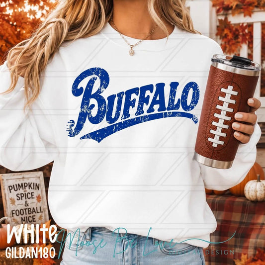 Distressed Buffalo