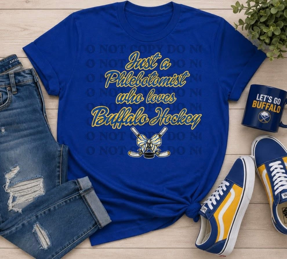 Loves Buffalo Hockey ~ Blue