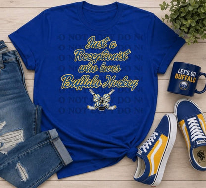 Loves Buffalo Hockey ~ Blue