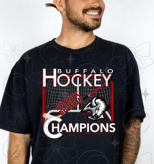 Buffalo Hockey Division Champ red/black