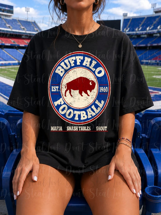 Buffalo Football - Circle