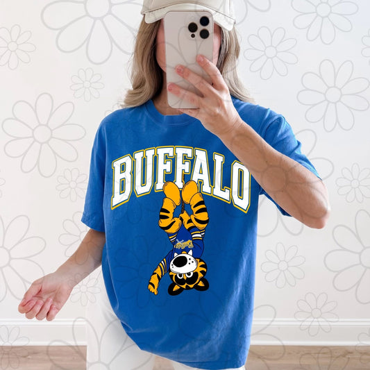 Buffalo Icon dropping from the Rafters