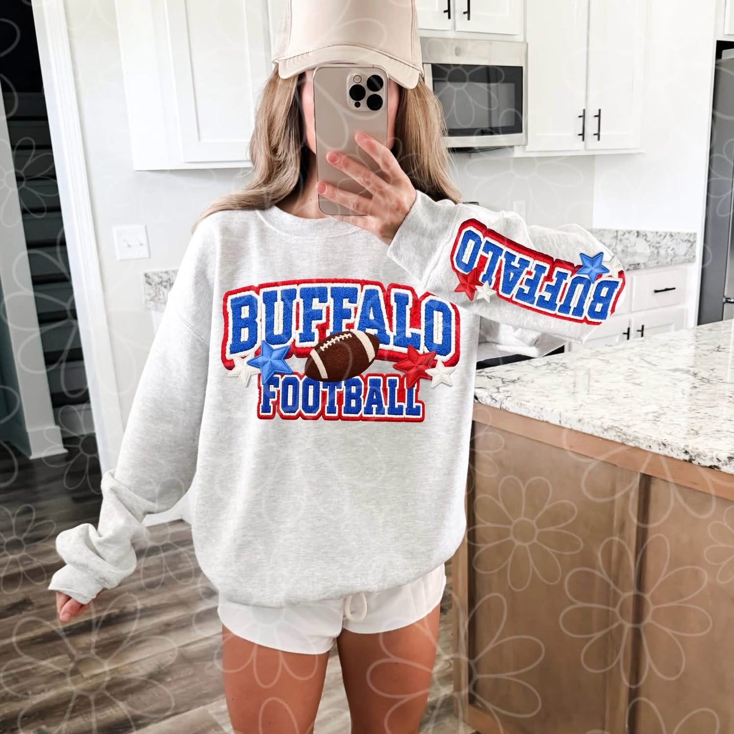 Buffalo Football with Sleeve