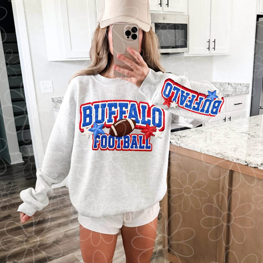 Buffalo Football with Sleeve
