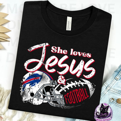 She Loves Jesus and Football
