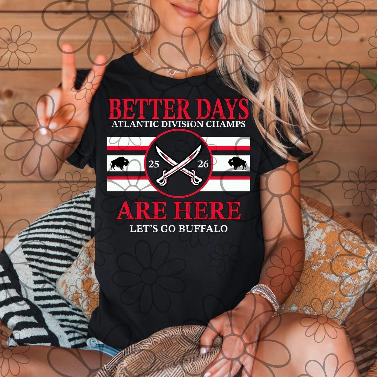 Better Days Ahead - Red/Black