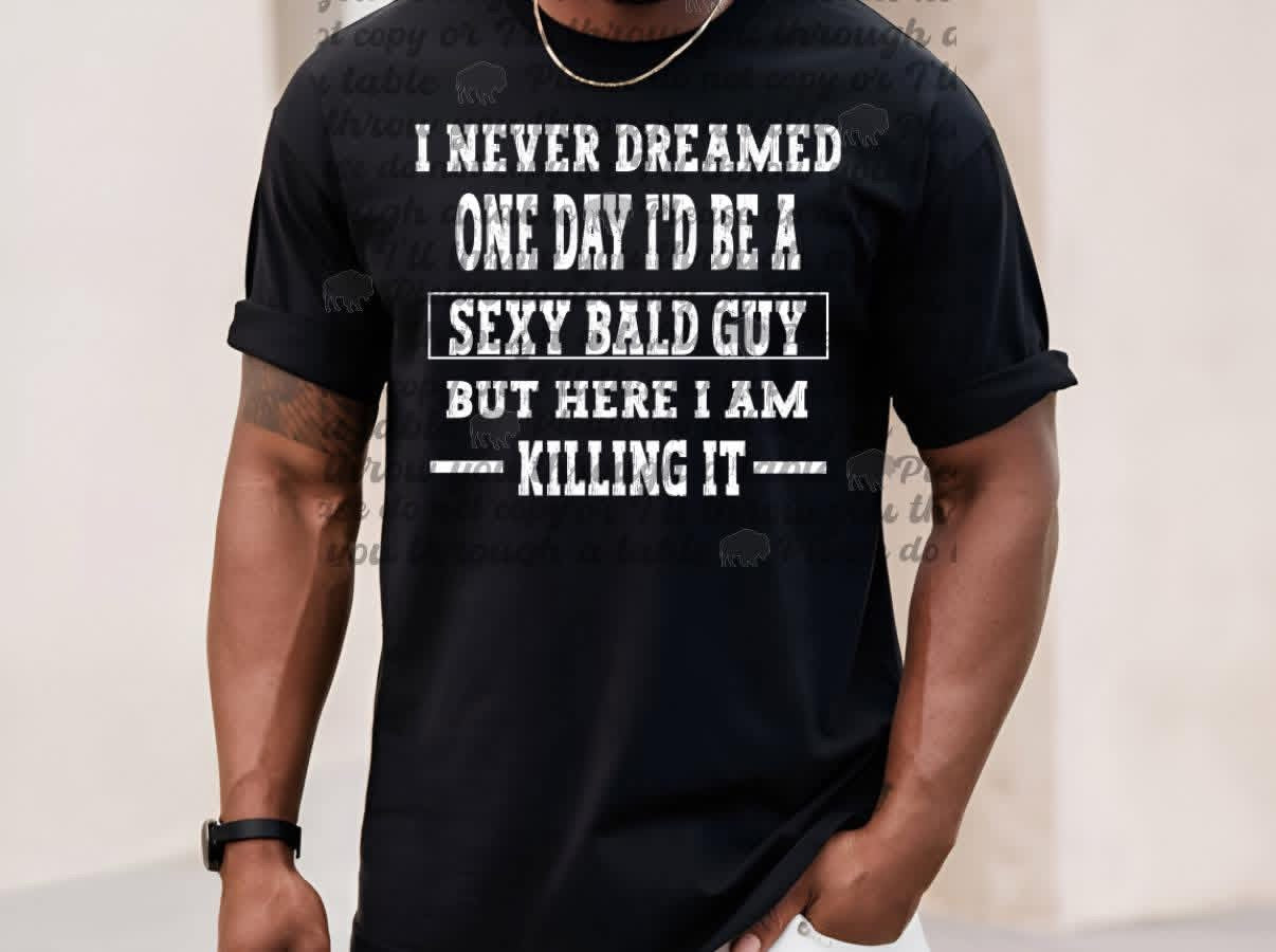 Sexy Bald Guy