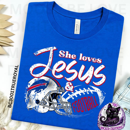 She Loves Jesus and Football