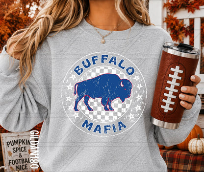 Buffalo Mafia Gilker Checkered Circle