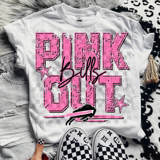 Pink Out - White