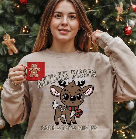 Reindeer Kisses and Christmas Wishes