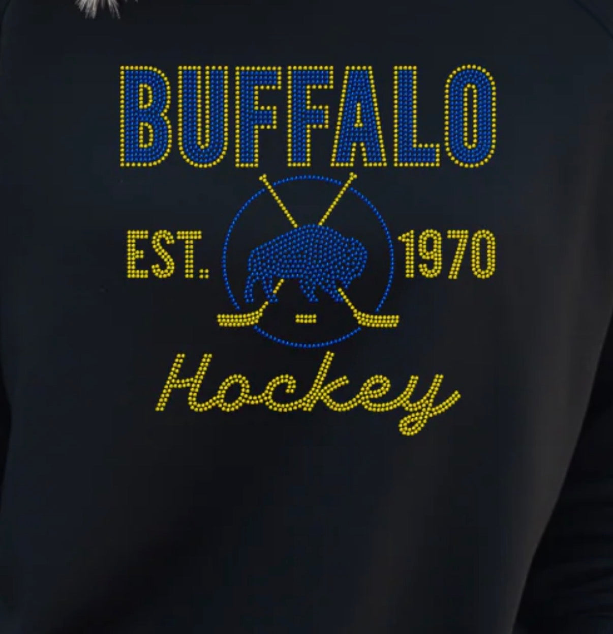 Buffalo Hockey EST. 1970 Spangle