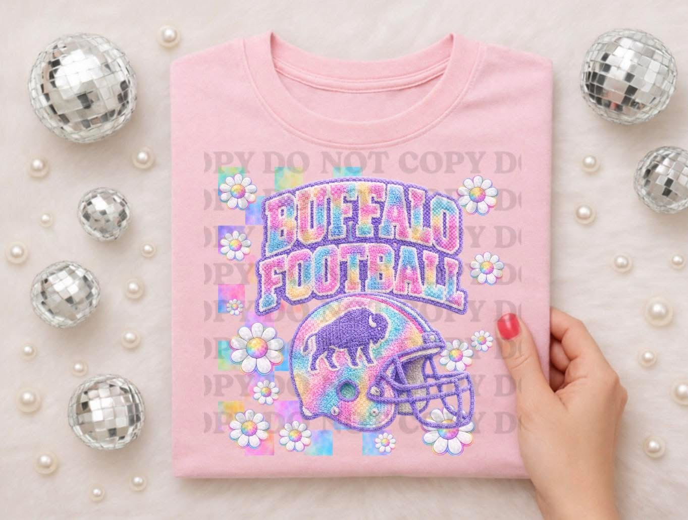 Buffalo Football - Spring Pastels