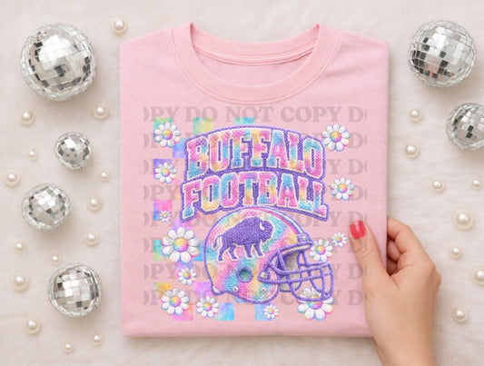 Buffalo Football - Spring Pastels