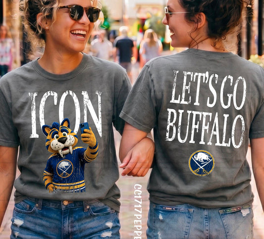 Buffalo Hockey Icon traditional
