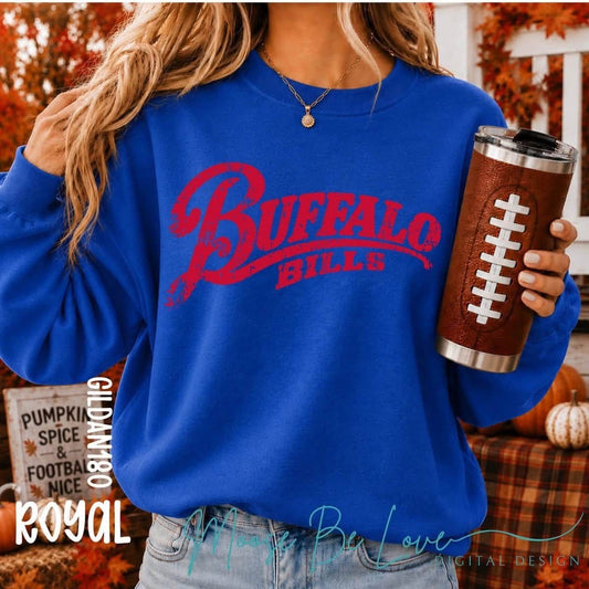 Distressed Buffalo Football