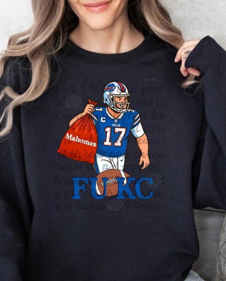 Taking out the trash…. FU KC