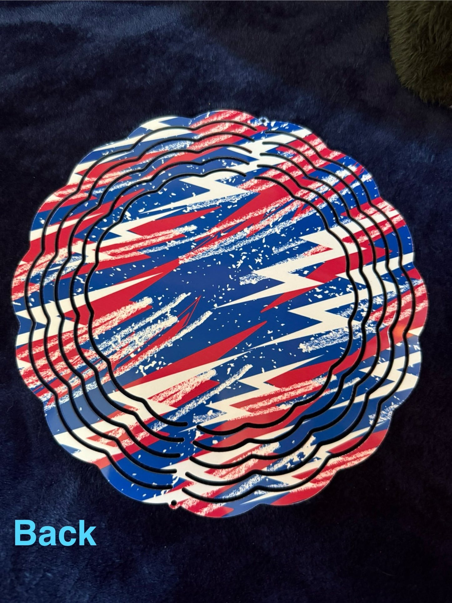 Buffalo Football Wind Spinner