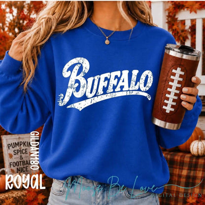 Distressed Buffalo