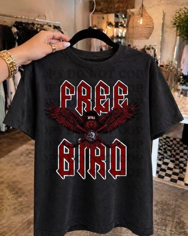 Free Bird (Black/Red)