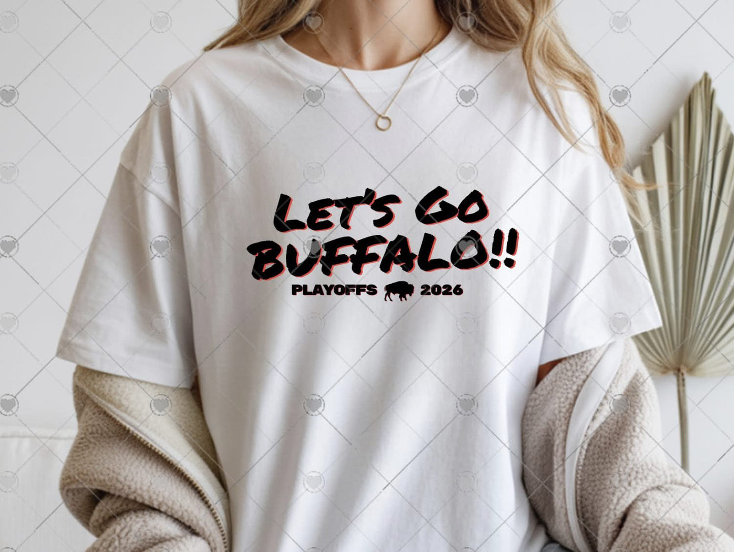 Let’s Go Buffalo!! Playoffs 2026 (Red)