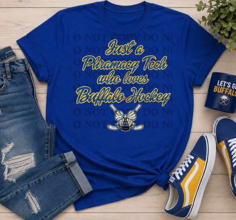 Loves Buffalo Hockey ~ Blue