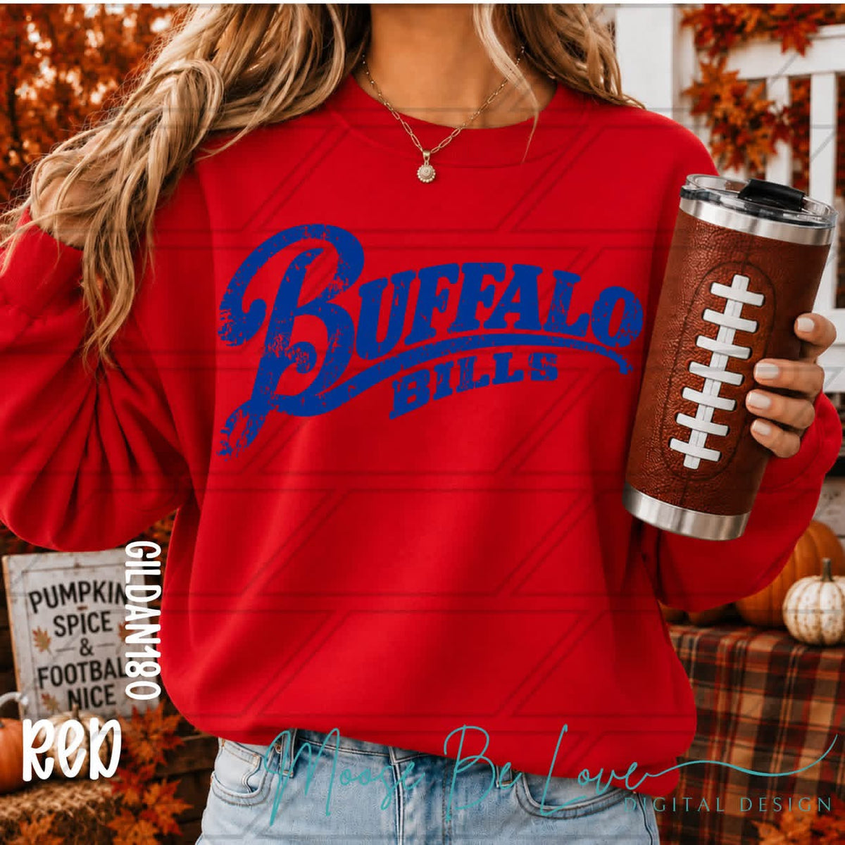 Distressed Buffalo Football