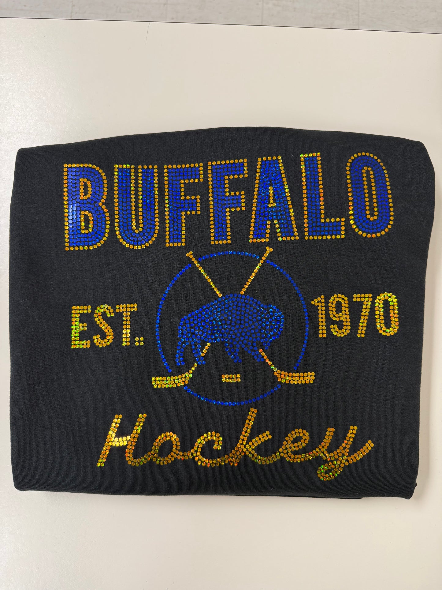 Buffalo Hockey EST. 1970 Spangle