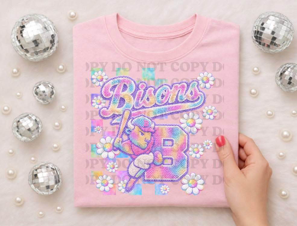 Buffalo Baseball- Spring Pastels