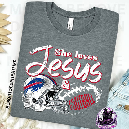 She Loves Jesus and Football