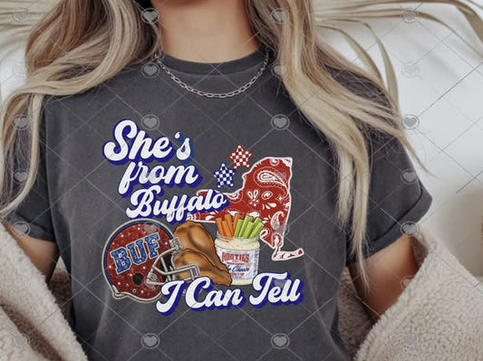 She’s from Buffalo I can Tell