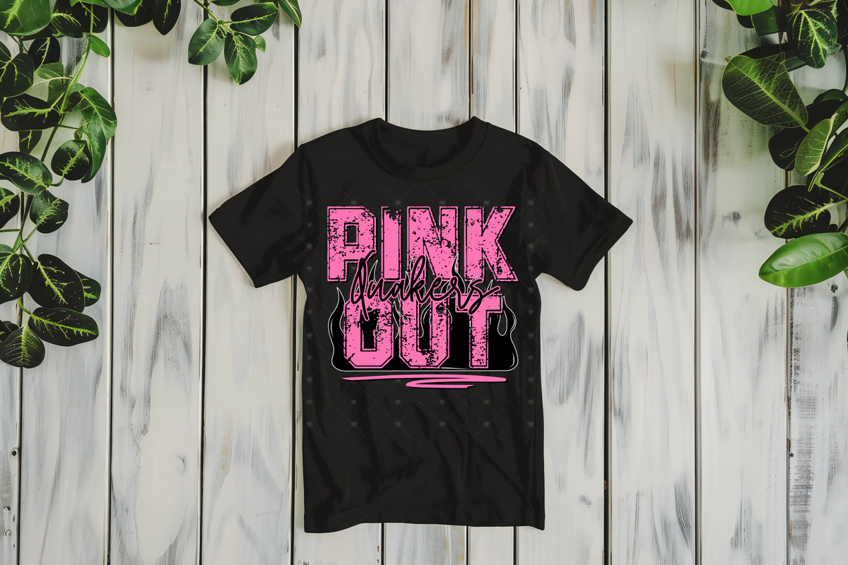 PInk Out - Quakers (Flames)
